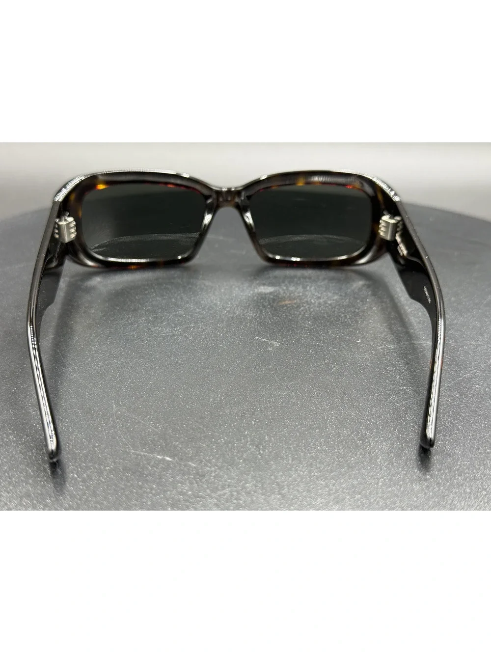 Saint Laurent SL 809 Tortoiseshell Rectangular Sunglasses - Picture 6 of 12
